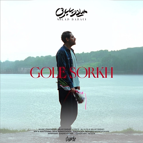 Cover artwork for Gole Sorkh by Milad Babaei